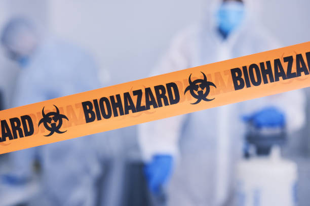 Professional Blood Cleanup technician working in Port Orford, OR